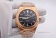 AUDEMARS PIGUET Royal Oak ROSE GOLD BLACK FACE REPLICA WATCH (6)_th.jpg